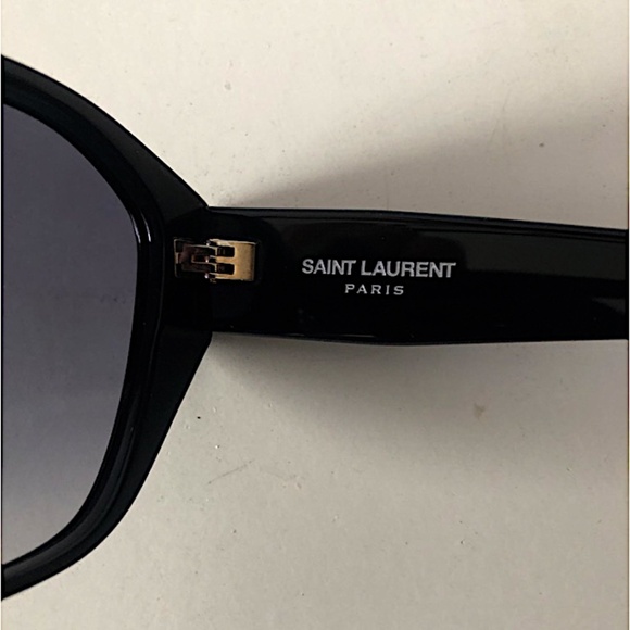 Saint Laurent 57mm Geometric Sunglasses - Picture 8 of 10